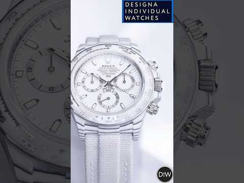 RolexDiW All White Daytona YUKI 劳力士熊猫迪 DiW 雪姬 限量版 | WORLDTIMER