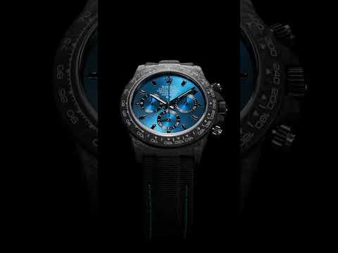 DiW Rolex Daytona Gradient Dial "AZURE UP PROJECT" 劳力士DiW 碳纤维迪通拿 渐变色表盘系列 | WORLDTIMER