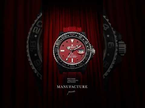 NTPT Carbon DiW Rolex GMT Master Q PROJECT 劳力士格林尼治型 腕表 | WORLDTIMER