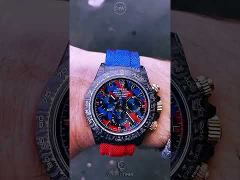 MILITARY RED 41mm Rolex DiW Daytona 劳力士DiW 碳纤维迪通拿 | WORLDTIMER