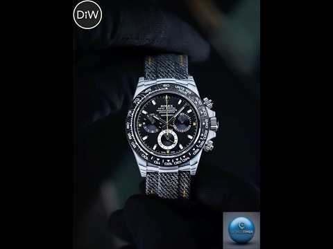 CarboQuartz Rolex DiW Daytona STRIKER UNIQUE WATCH 劳力士DiW 石英纤维迪通拿 | WORLDTIMER