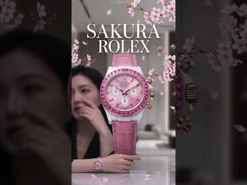 AET REMOULD 樱花劳力士开箱！限量7支，女生腕表的天花板 💕🌸 | WORLDTIMER