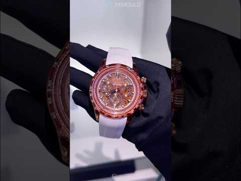 The Chinese Loong: A Rolex Daytona Makeover 劳力士 迪通拿 龙年透明手表 | WORLDTIMER