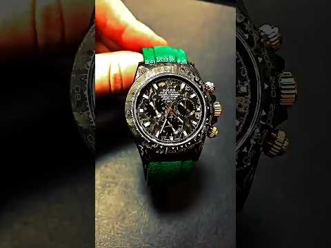 NTPT Carbon Rolex DiW Daytona EMERALD 劳力士DiW 碳纤维迪通拿 | WORLDTIMER