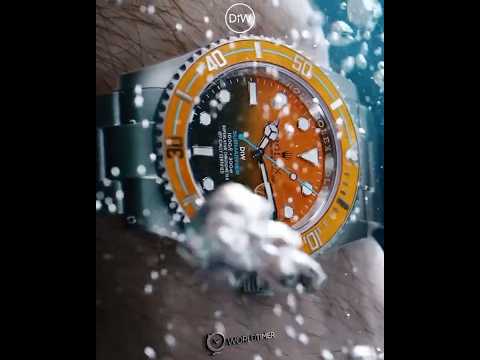 Rolex DiW Submariner PERSIMMON 劳力士DiW 潜航者日历型 | WORLDTIMER