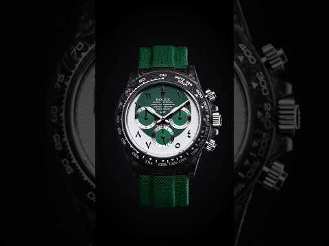 NTPT Carbon DiW Rolex Carbon Daytona RAMADAN 40mm Watch 劳力士DiW 碳纤维地通拿 | WORLDTIMER