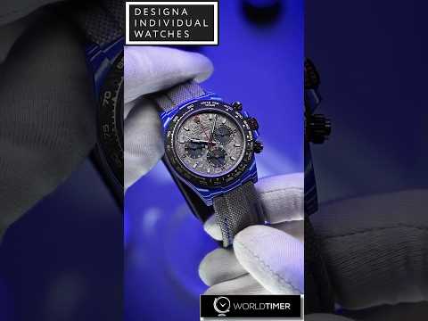 Liquid Titanium Rolex Nobody's Ever Seen 独一无二 劳力士DiW 液态钛表盘迪通拿 | WORLDTIMER