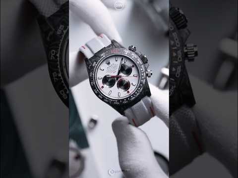 World Lightest NTPT Carbon Rolex Daytona DiW SPEEDSTER WHITE 全球最轻NTPT碳纤维 劳力士DiW地通拿 | WORLDTIMER