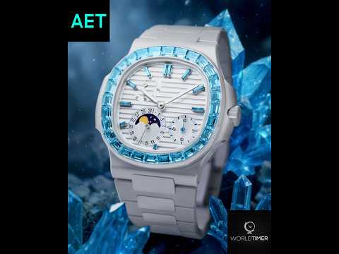 Patek Philippe 5712 Gemstone Ceramic AET Remould AETHER 百达翡丽 海蓝宝石 鹦鹉螺5712 AET Remould AETHER | WORLDTIMER