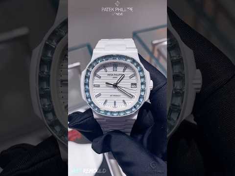 AET REMOULD Patek Philippe Nautilus AQUAMARINE 百达翡丽鹦鹉螺 5711 全陶瓷手表 | WORLDTIMER