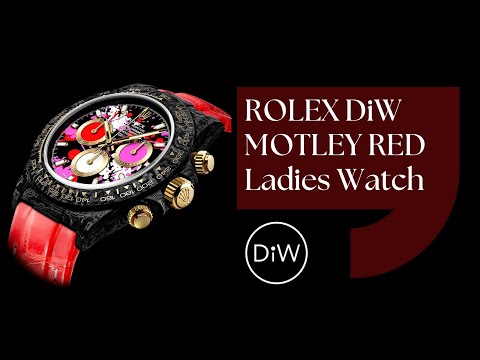 MOTLEY RED Rolex DiW Daytona Ladies Watch DiW迪通拿 劳力士女表 | WORLDTIMER