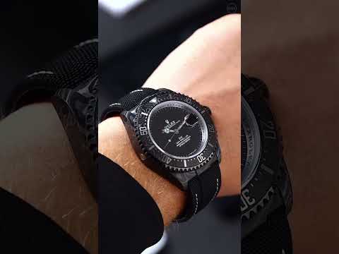 NTPT Carbon DiW Rolex Sea Dweller GHOST 劳力士DiW 碳纤维海使型 | WORLDTIMER