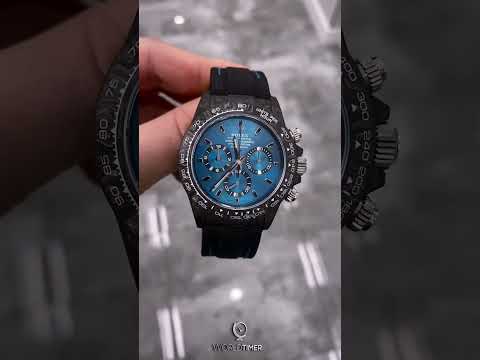 Color Changing Dial Rolex DiW Daytona "GRADIENT DIAL SERIES" NTPT碳纤维 劳力士DiW 渐变色迪通拿 系列 | WORLDTIMER