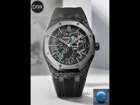 World’s Lightest AP Royal Oak 15500｜DiW VOIDLINE AQUA💧 全球最轻 皇家橡树 15500（85 克）| WORLDTIMER