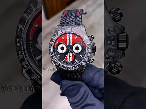 NTPT Carbon Rolex DiW Daytona "GT RED" 劳力士DiW 碳纤维迪通拿 | WORLDTIMER