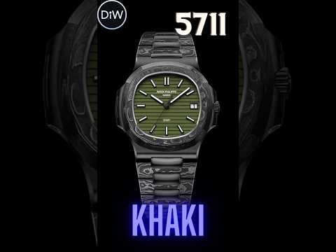 Patek Nautilus DiW BLACK GRAIL KHAKI 百达翡丽鹦鹉螺 5711 | WORLDTIMER