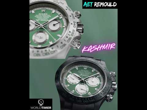 Rolex Daytona AET Remould KASHMIR GREEN BLACK CERAMIC 劳力士陶瓷 迪通拿 | WORLDTIMER