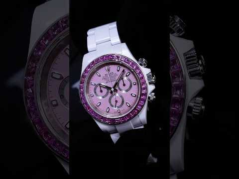 AET REMOULD Rolex Daytona PURPLE GEMSTONE CERAMIC 劳力士 迪通拿 全陶瓷手表 | WORLDTIMER