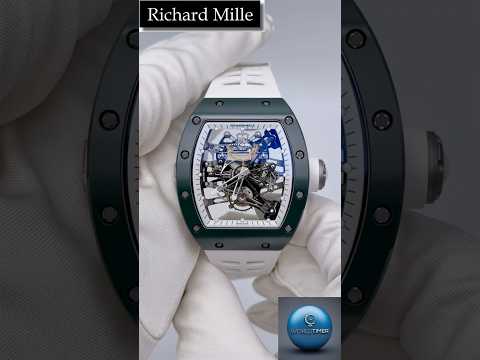 Richard Mille RM 38-01 Green G-Sensor Tourbillon 理查德米勒 RM 38-01 绿陶瓷 G-Sensor 镂空陀飞轮 | WORLDTIMER