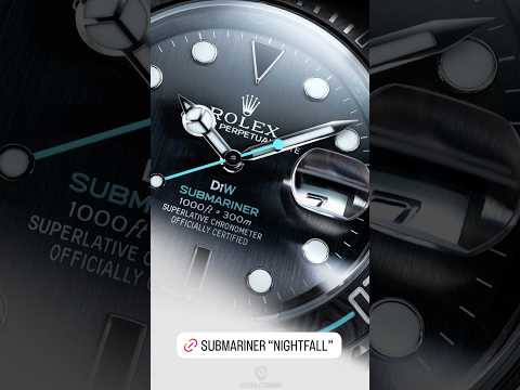 Rolex DiW Submariner NIGHTFALL 劳力士DiW 潜航者型 | WORLDTIMER