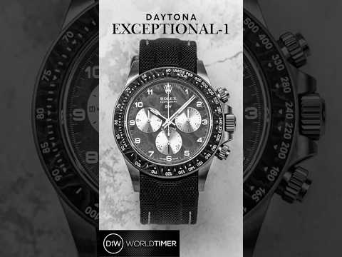 Titanium & NTPT Carbon Fiber Rolex DiW Daytona EXCEPTIONAL-1 钛金属和NTPT碳纤维制造的 劳力士迪通拿 腕表 | WORLDTIMER