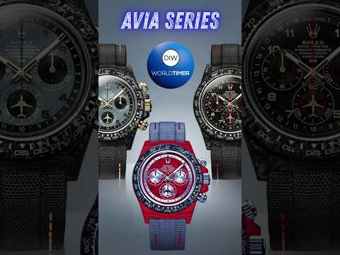 AVIA BLACK Rolex DiW Daytona 劳力士DiW 碳纤维迪通拿 | WORLDTIMER