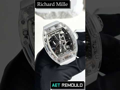 AET REMOULD Sapphire Richard Mille RM 52-06 Tourbillon Mask 理查德米勒水晶 RM 52-06 面具陀飞轮 AET REMOULD 面具蓝宝石水晶手表 | WORLDTIMER