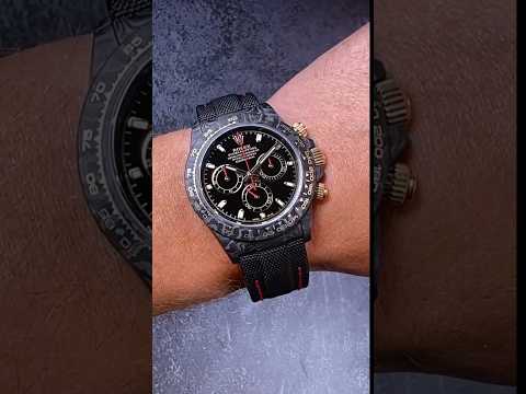 NTPT Carbon Rolex Daytona DiW OG BLACK 劳力士DiW 碳纤维迪通拿 | WORLDTIMER