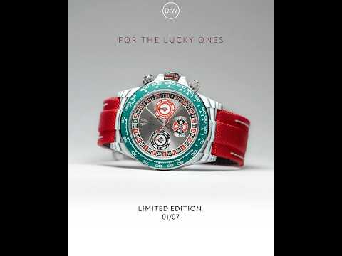 CarboQuartz Rolex DiW Daytona LUCKY PLAYER QF 劳力士DiW 石英纤维迪通拿 | WORLDTIMER