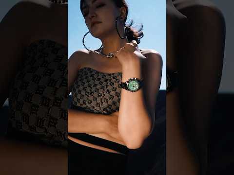 AET REMOULD Rolex Daytona BISCAY GREEN BLACK CERAMIC | WORLDTIMER