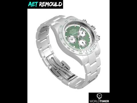 Rolex Daytona AET Remould KASHMIR GREEN WHITE CERAMIC 劳力士白陶瓷 迪通拿 | WORLDTIMER