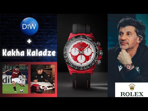 "KAKHA KALADZE x DiW" Rolex Daytona CarboQuartz 劳力士 石英纤维迪通拿 | WORLDTIMER