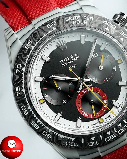 Rolex DiW Daytona "QUANTUM RACER" CarboQuartz 终极赛车灵感 劳力士 DiW迪通拿 | WORLDTIMER