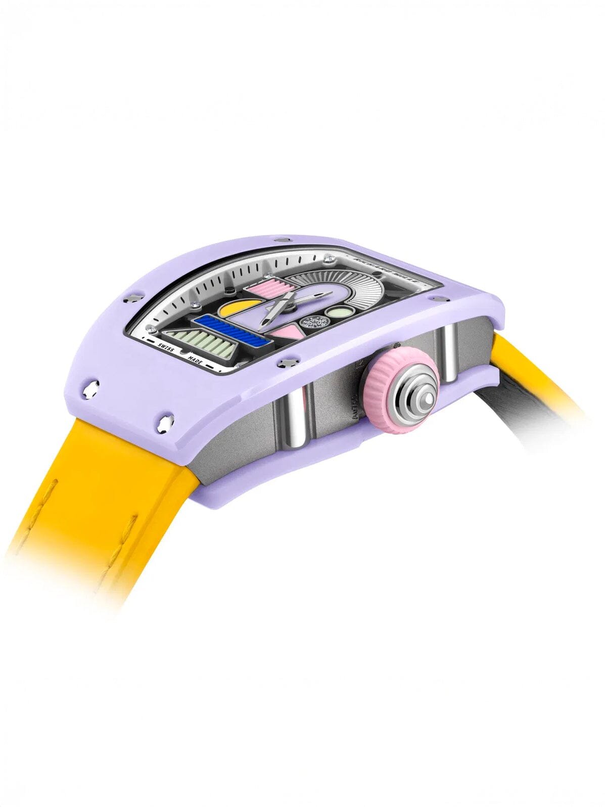 Richard Mille RM 07-01 Lavender 理查德米勒 RM 07-01 粉紫色 陶瓷女士表 | WORLDTIMER
