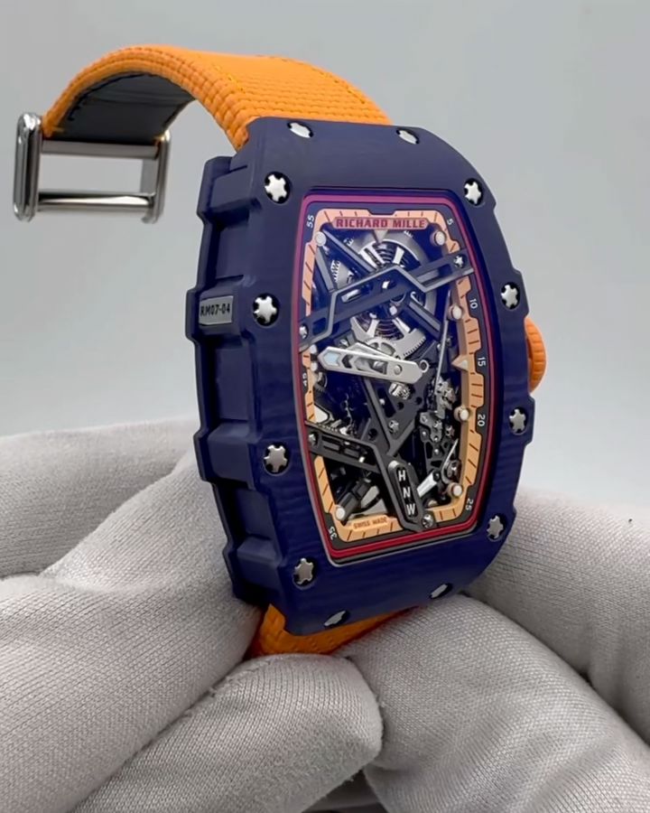 Richard Mille RM 07-04 Sport Blue 理查德米勒女表 RM 07-04 蓝色 | WORLDTIMER
