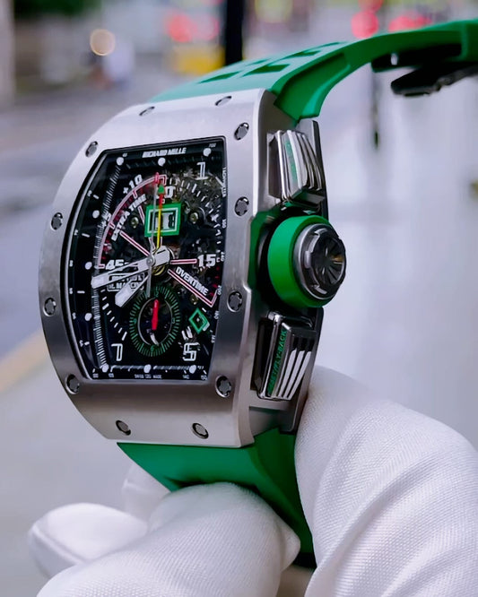**LIKE NEW** Richard Mille RM 11-01 Roberto Mancini Automatic Flyback Chronograph 理查米尔RM1101 | WORLDTIMER