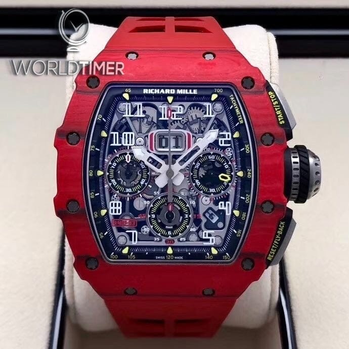Richard Mille RM 11-03 Red Quartz TPT Annual Calendar | WORLDTIMER