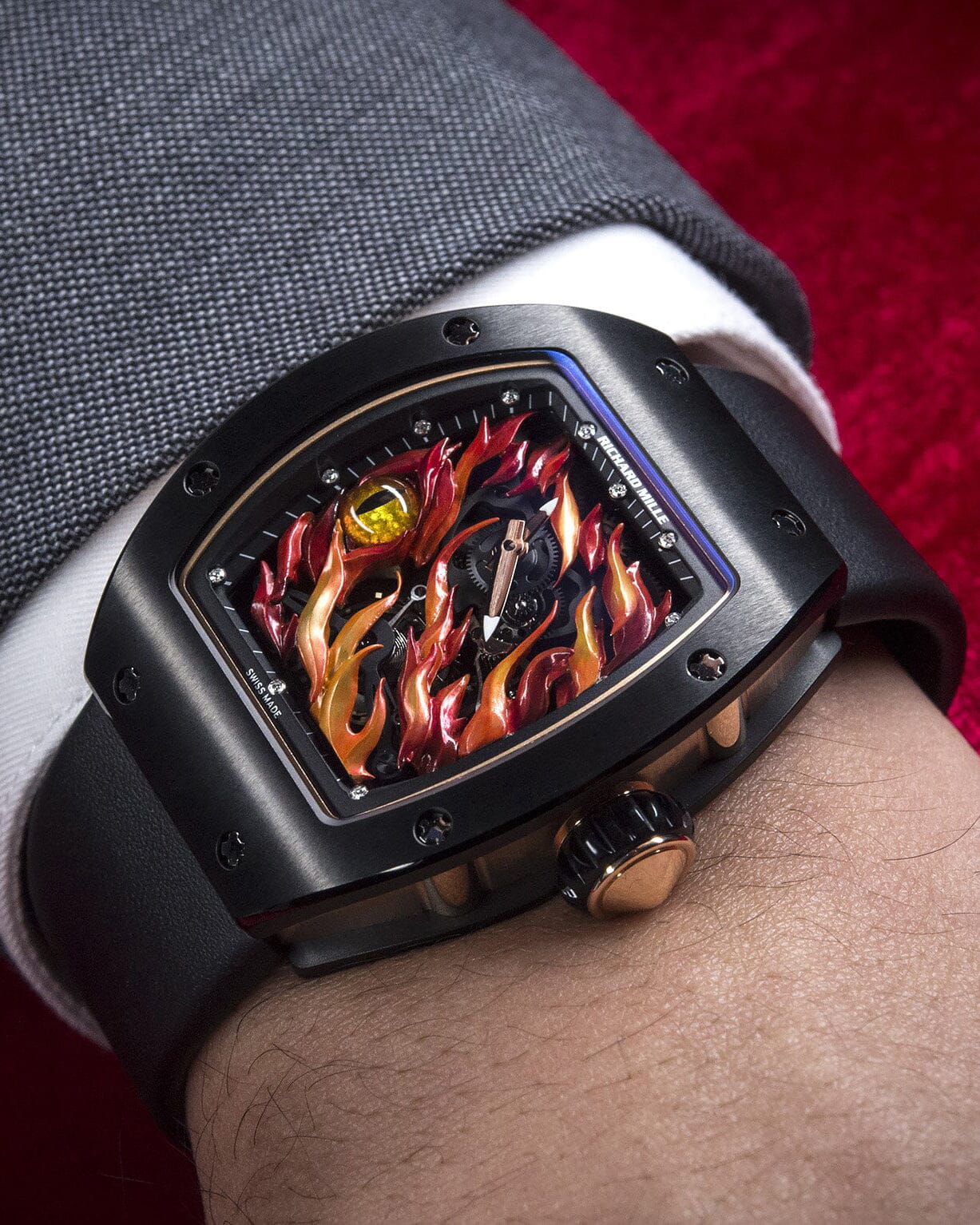 Richard Mille RM 26-02 Evil Eye Tourbillon 理查米尔 RM 26-02 恶魔之眼 陀飞轮腕表 | WORLDTIMER