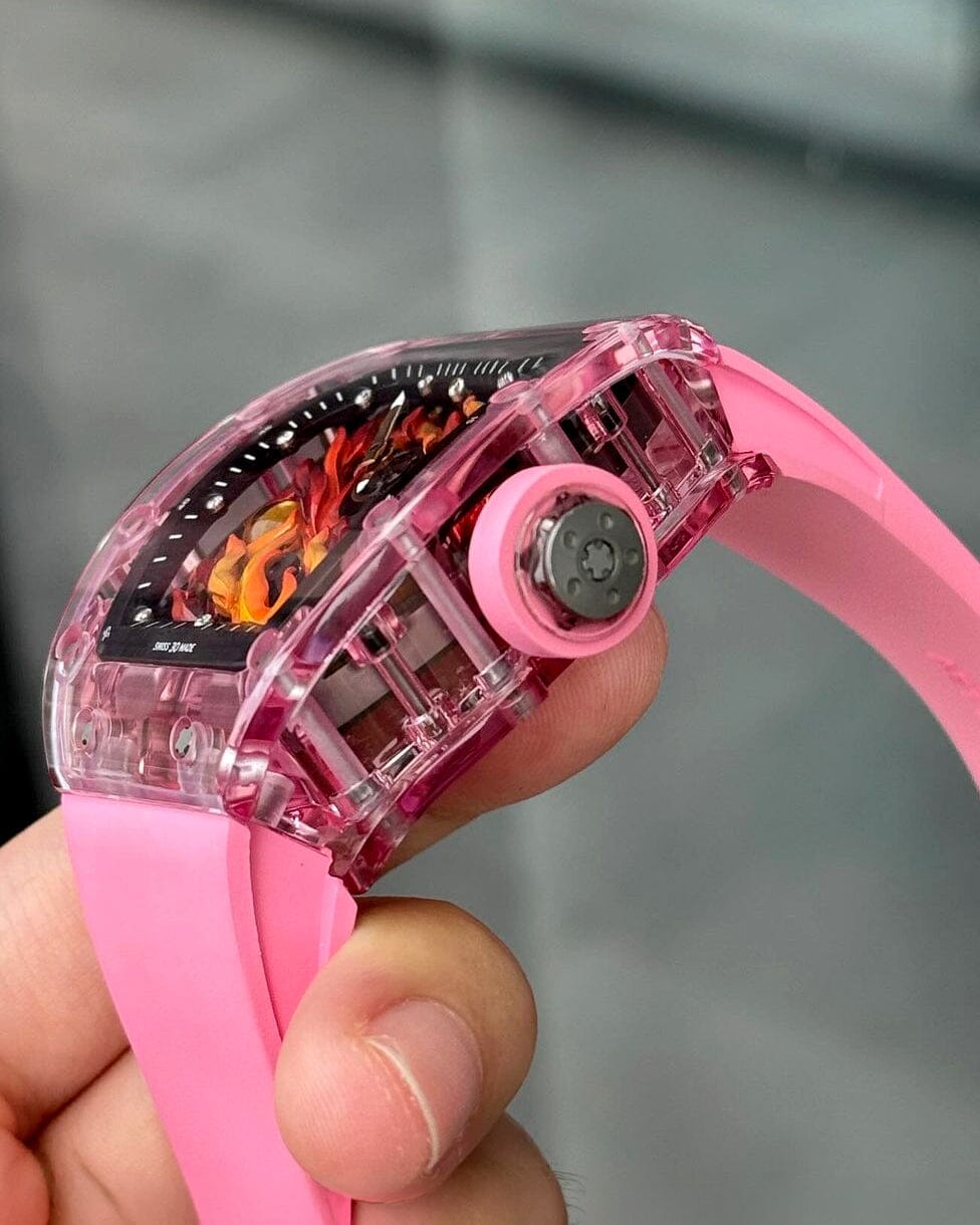 Richard Mille RM 26-02 Sapphire Evil Eye Tourbillon【AET REMOULD】理查德米勒水晶 RM 26 恶魔之眼 陀飞轮手表 | WORLDTIMER