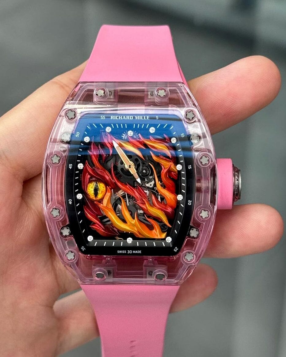 Richard Mille RM 26-02 Sapphire Evil Eye Tourbillon【AET REMOULD】理查德米勒水晶 RM 26 邪恶之眼 陀飞轮腕表 | WORLDTIMER