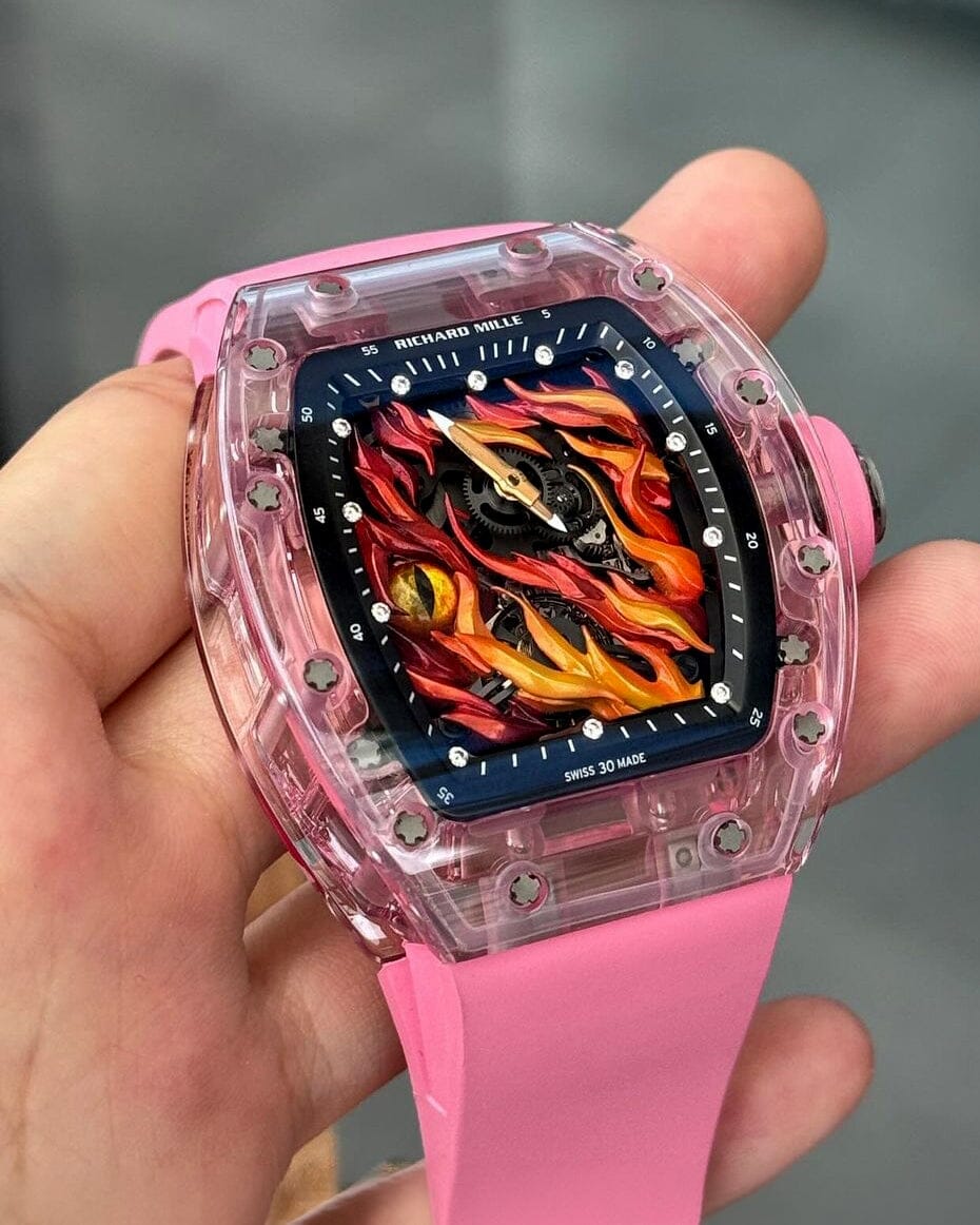 Richard Mille RM 26-02 Sapphire Evil Eye Tourbillon【AET REMOULD】理查德米勒水晶 RM 26 邪恶之眼 陀飞轮腕表 | WORLDTIMER