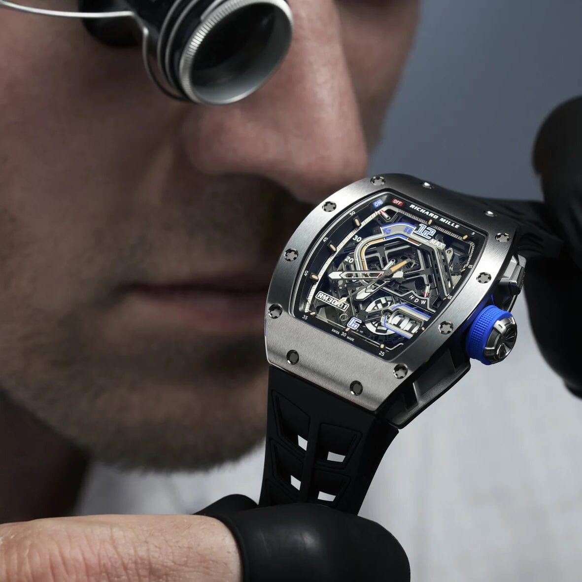 Brand New Richard Mille RM 30-01 Declutchable Rotor Titanium 理查德米尔 RM30-01 Ti | WORLDTIMER