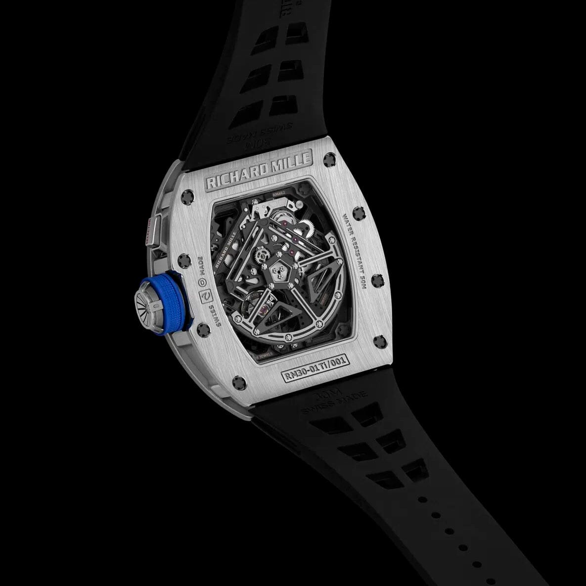 Brand New Richard Mille RM 30-01 Declutchable Rotor Titanium 理查米勒 RM30-01 Ti | WORLDTIMER