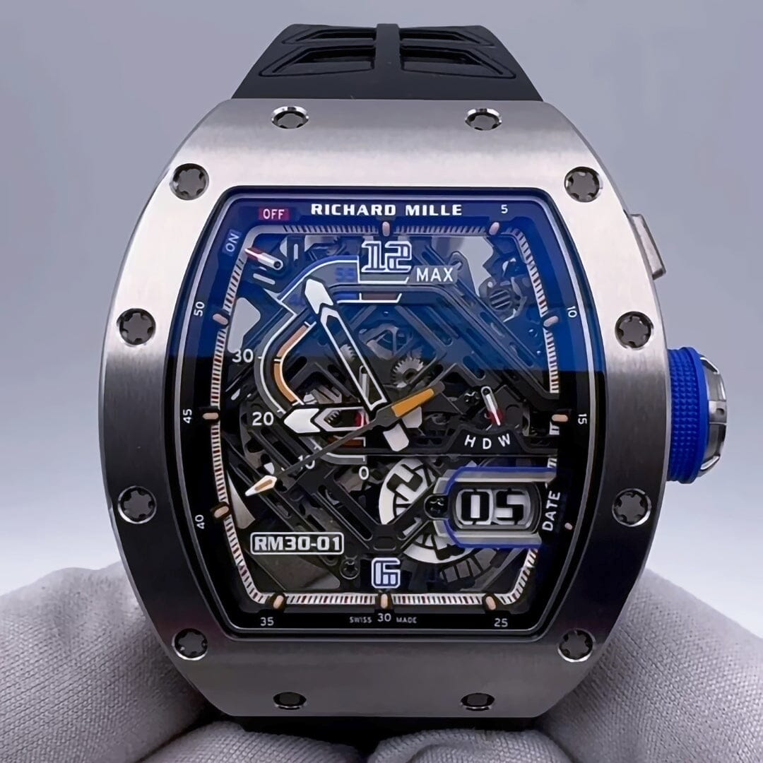Brand New Richard Mille RM 30-01 Declutchable Rotor Titanium 理查德米尔 RM3001 Ti | WORLDTIMER