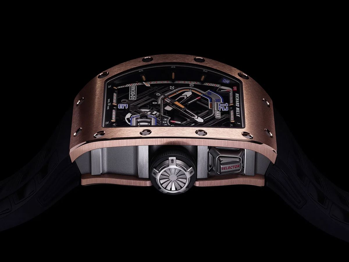 Richard Mille RM 30-01 Rose Gold Automatic Winding with Declutchable Rotor | WORLDTIMER