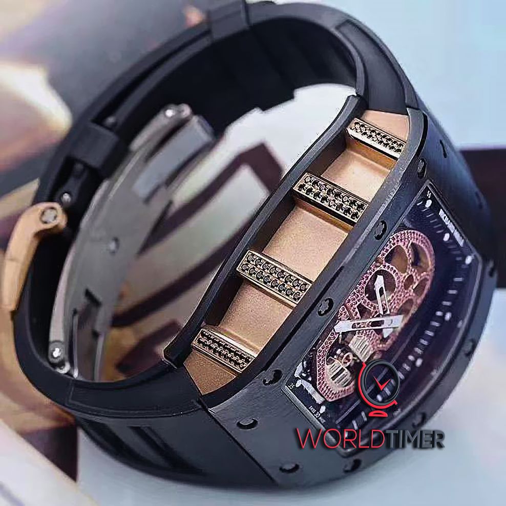 Richard Mille RM 52-01 Red Diamond Skull Tourbillon
