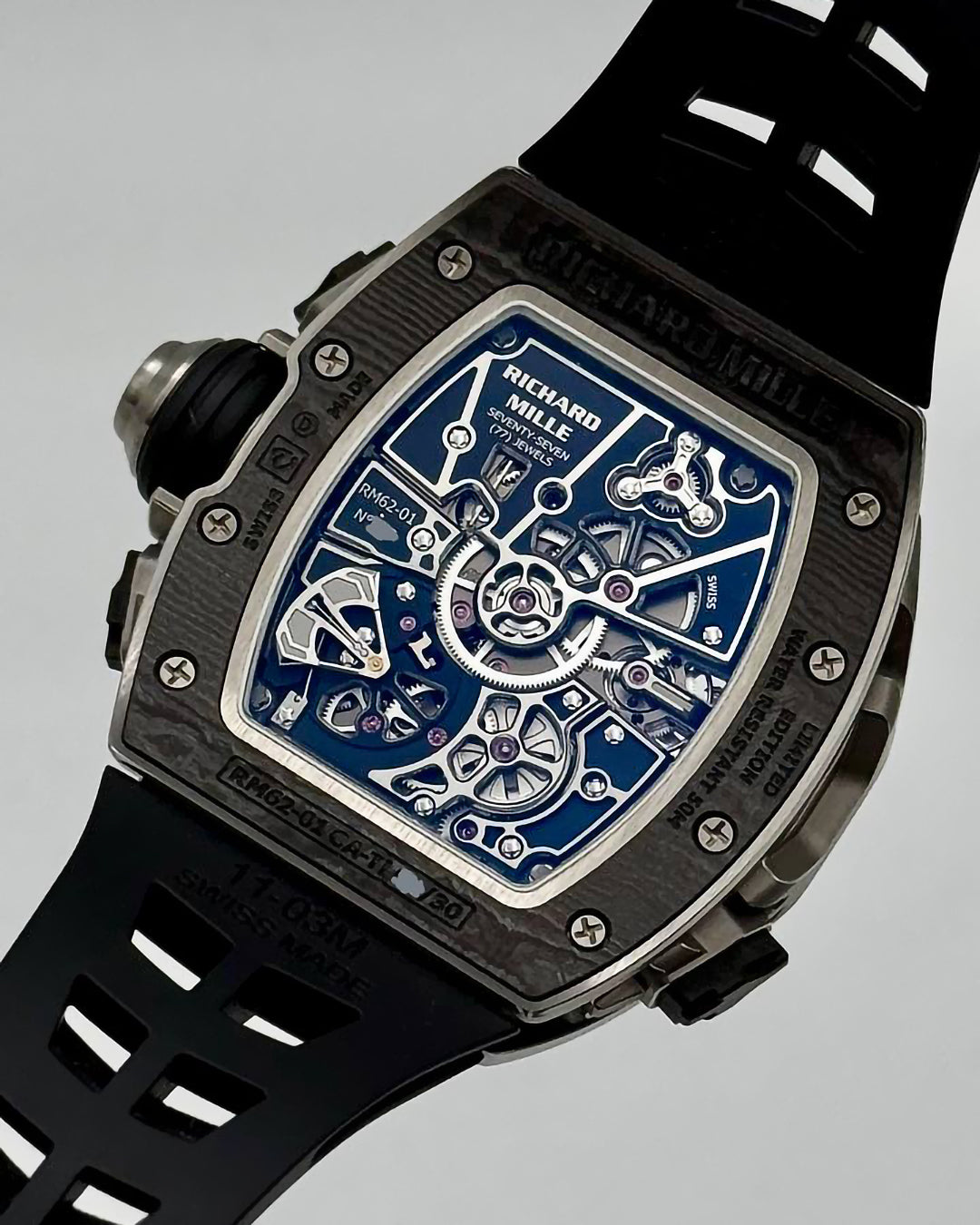 Richard Mille RM 62-01 ACJ Tourbillon Vibrating Alarm (BRAND NEW) | WORLDTIMER