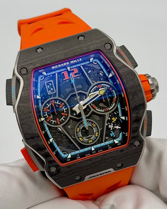 Brand New Richard Mille RM 65-01 McLaren W1 Automatic Split-Seconds Chronograph | WORLDTIMER