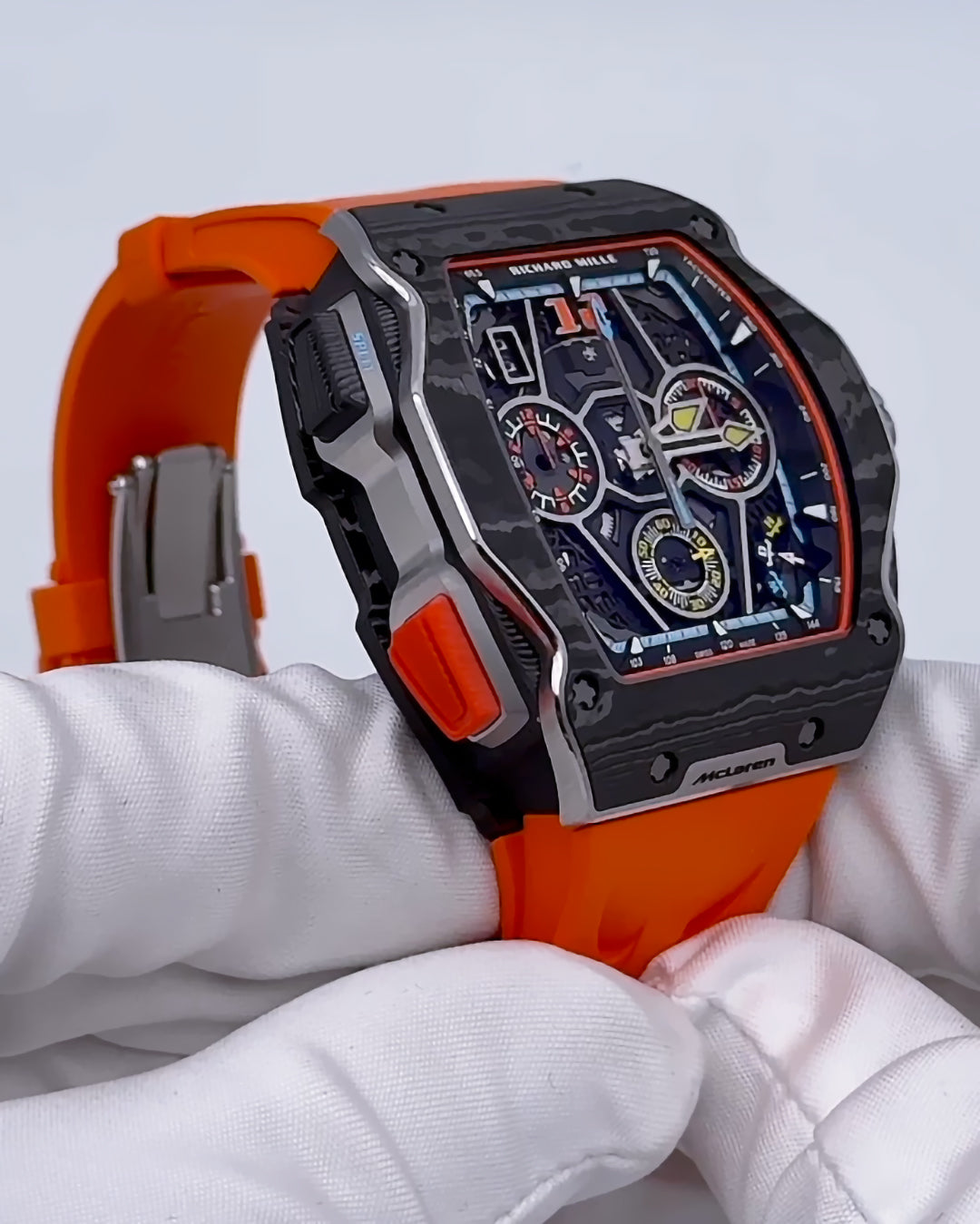 Brand New Richard Mille RM 65-01 McLaren W1 Automatic Split-Seconds Chronograph | WORLDTIMER