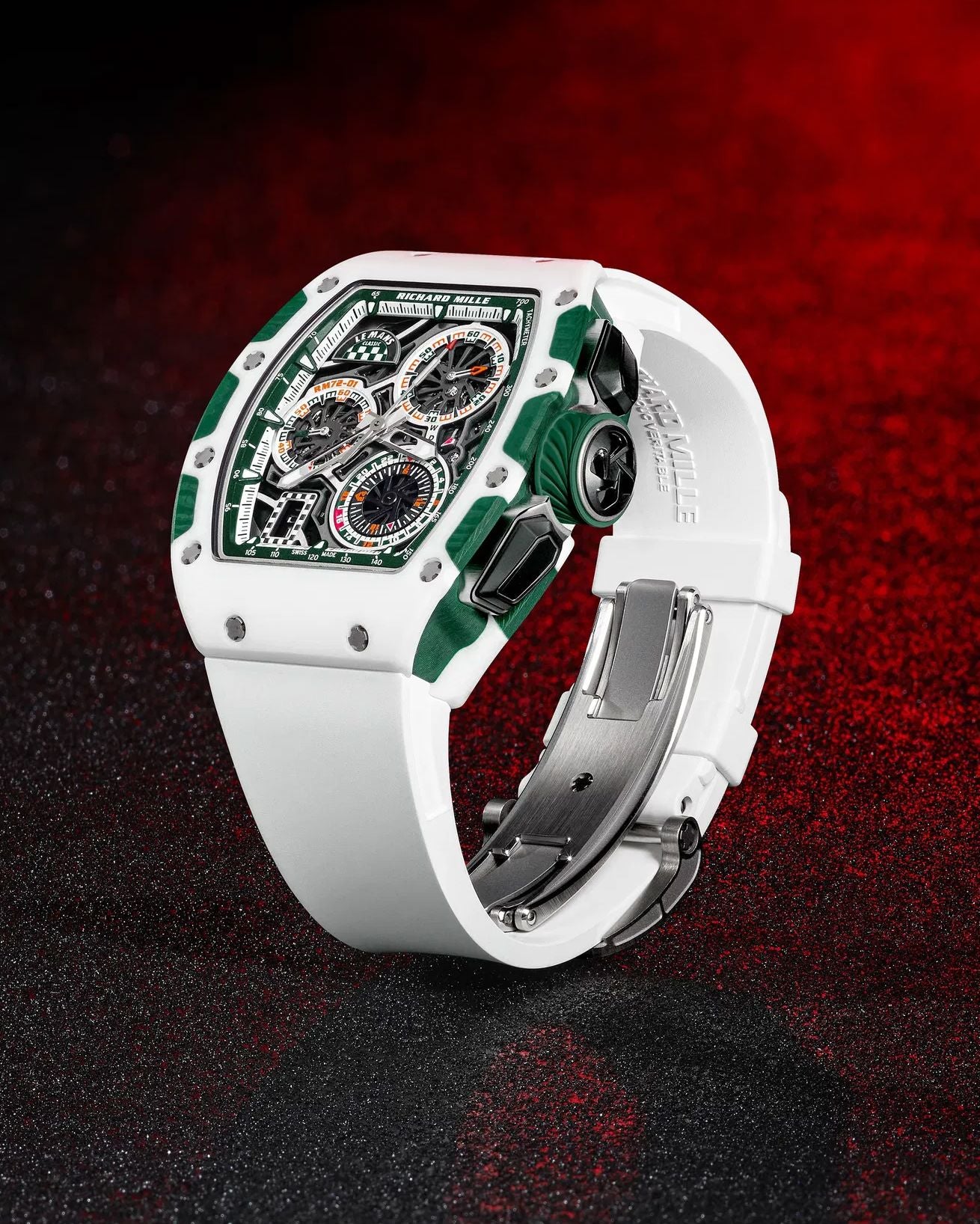 Richard Mille RM 72-01 Le Mans Classic 理查米尔 RM 72-01 LMC 自动上链飞返计时码表 | WORLDTIMER